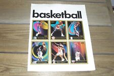 1990 - 1991 Skybox NBA Basketball Card Poster - Michael Jordan - 10 1/4