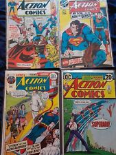 Superman Bronze Age ACTION COMICS lot of 4 issues picture