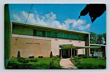 Baldwin City Kansas Baker University Campus Baker Union Building Chrome Postcard picture