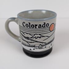 Vintage Colorado Stoneware Coffee Mug Travel Souvenir￼ picture
