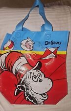 Dr. Seuss Shopper Tote Bag Cat in the Hat 2017 Collectible Book 10.5x19 NWT NEW picture