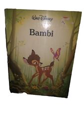 Walt Disney Bambi 1986 Hardcover picture