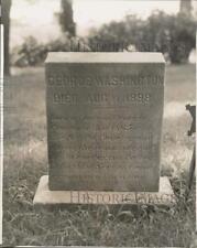 Press Photo Grave Stone of George Washington at Paxton Presbyterian Church picture