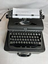 Vintage 1942 Royal Quiet De Luxe Portable Typewriter A1206269 V/Nice With Case picture
