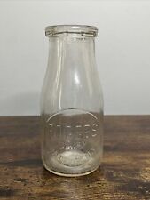 Rogers Dairy Farm Batavia NY Embossed Pint Milk Bottle Genesee County HTF 1963 picture