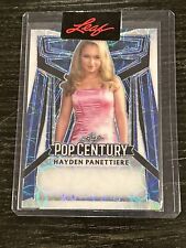 2023 Leaf Pop Century Proof Refractor Blue - Hayden Panettiere 1/1 One Of One 🔥 picture
