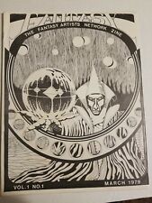 The Fantasy Artists Network Zine Vol 1 1979 rare B/W hypnosis underground picture