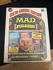 Mad Magazine Mad Follies Magazine Sixth Annual Edition Center Stickers Included picture