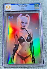 Harley Quinn CGC 9.9 WP M House Max Fed Trade Nice FOIL New Joker Movie NOT 9.8 picture