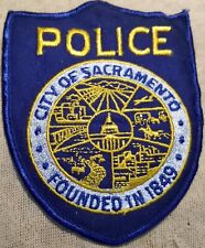 CA Sacramento California Police Patch picture