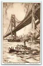 c1960's Oakland Bay Bridge International Expo San Francisco California Postcard picture