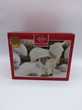 LENOX First Blessing Nativity Sheep Figurine W/ Original Box #847070 RARE picture