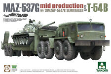 Takom 1/72 MAZ-537G w/ChMZAP-5247G Semi-trailer mid production & T-54B picture