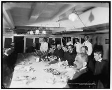 Photo:U.S.S. Vermont, ward room mess picture
