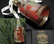 Vintage VERSACE CHRISTMAS MAGIC 2003 Glass Bell with Box picture