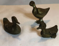 Pewter Ducks Set (3) 1” - 1.5” picture