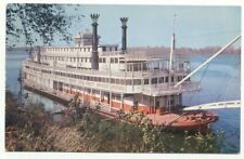 Stern-Wheeler Mississippi River Boat Postcard picture