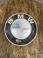 Vintage BMW Car Trunk Emblem Part Chrome picture