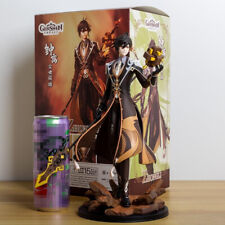 Genshin Impact Figure with Box Zhongli Anime GK Statue GAME Model Gift NEW picture