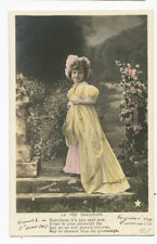 c 1908 Child Children CUTE GIRL Fashion photo postcard picture