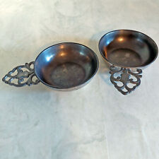 Vintage Pair of Porringers, Pewter KMD Royal Holland- Ren Faire Medieval cosplay picture