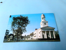 MASSACHUSETTS: FIRST PARISH CHURCH - CONCORD, MASS - VINTAGE NICE CARD picture