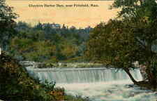 Postcard: Cheshire Harbor Dam, near Pittsfield, Mass. picture