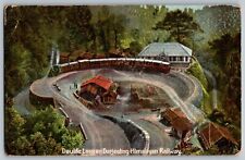 Bengal, India - Double Loop on Darjeeling Himalayan Railway - Vintage Postcard picture