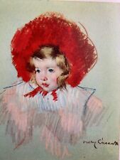 Postcard Artist Mary Cassatt - Child in Red Hat picture