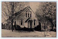 Kent Connecticut Postcard Sacred Heart Church Exterior VIew 1959 Vintage Antique picture