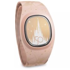 Disney 50th Anniversary Cinderella Castle Magicband Plus Pink Unlinked - NEW picture