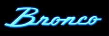 Ford Bronco Neon - Style Script NEW Metal Sign:  picture