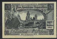 1901 Pan-American Expo Buffalo, NY - Souvenir  Admission Ticket  picture