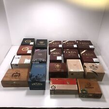 Lot of 24 Empty Wooden Cigar Boxes #97 picture