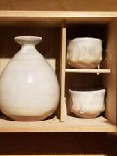 How About It For A Long Time?Japanese Hagi Ware Sake Utensils Made By Shozai Mas picture