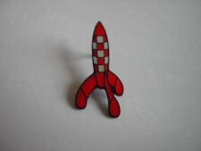 Pin's TINTIN On Walked on the Moon Rocket / Hergé ATLAS Moon Lens picture