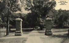 Entrance to Bucknell University Grounds, Lewisburg, Pennsylvania PA - 1917 PC picture