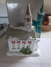 PARTYLITE THE CHURCH TEALIGHT CANDLE HOLDER CHRISTMAS 9