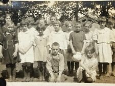 1N Photograph Group Class School Photo Portrait Boys Girls 1920's  picture