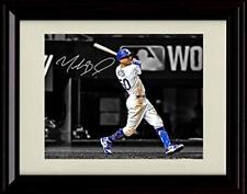 Gallery Framed Mookie Betts Autograph Replica Print - Spotlight at Bat picture