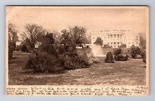 Washington DC-White House, South Front, Antique, Vintage c1907 Souvenir Postcard picture