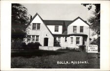 Rolla MO Saint Patrick School & Convent 1953 Used Real Photo Postcard picture