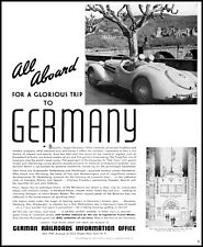 1938 German Railroads Information Office Travel vintage photo Print Ad  ADL13 picture