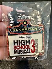 DISNEY DSF EL CAPITAN HIGH SCHOOL MUSICAL MARQUEE 3 PIN LE 300 WITH BACKER picture