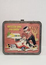 Vintage Aladdin Industries 1973 Raggedy Ann and Andy Lunchbox No Thermos picture