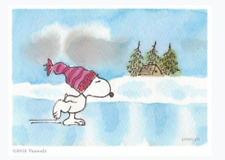 Peanuts-Snoopy-Ice Is Nice- Limited Edition Giclee On Paper picture