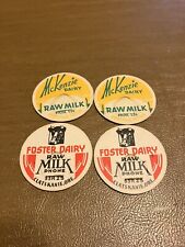 Lot of 4 Oregon Milk Caps  picture