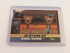 1994 Classic Mortal Kombat 2 Chase Card Sub-Zero Spike SPK8 In Toploader picture