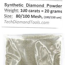 Diamond Powder 80/100 Mesh (180/150 Microns), Weight 100 Carats (20 Grams) picture