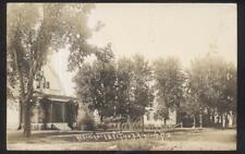 REAL PHOTO Postcard ARCADIA Wisconsin/WI  Large 2 Story Family House/Home 1907 picture